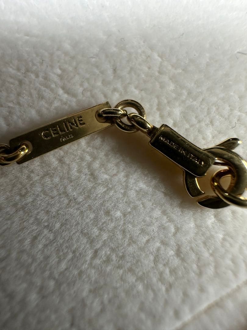 【USED美品】CELINE ミニトリオンフブレスレット ☆値交渉可能品