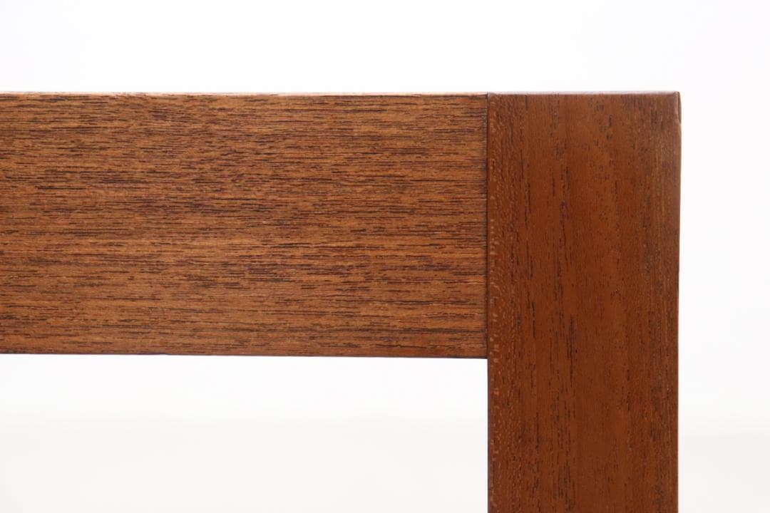 ヴィンテージ チーク材 正方形 センターテーブル スクエア ローテーブル