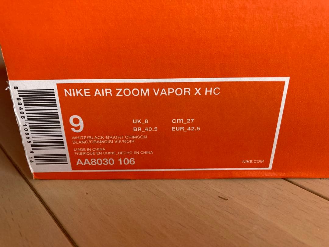 シューズ(男性用) Nike Air Zoom Vapor X HC 27cm