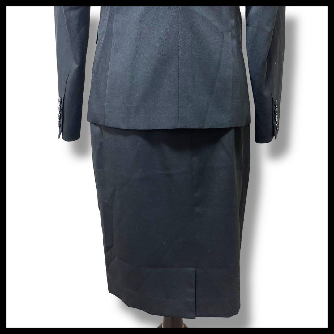 新品タグ付き　アンタイトル　スーツセットアップ 黒 L パンツスカート上下