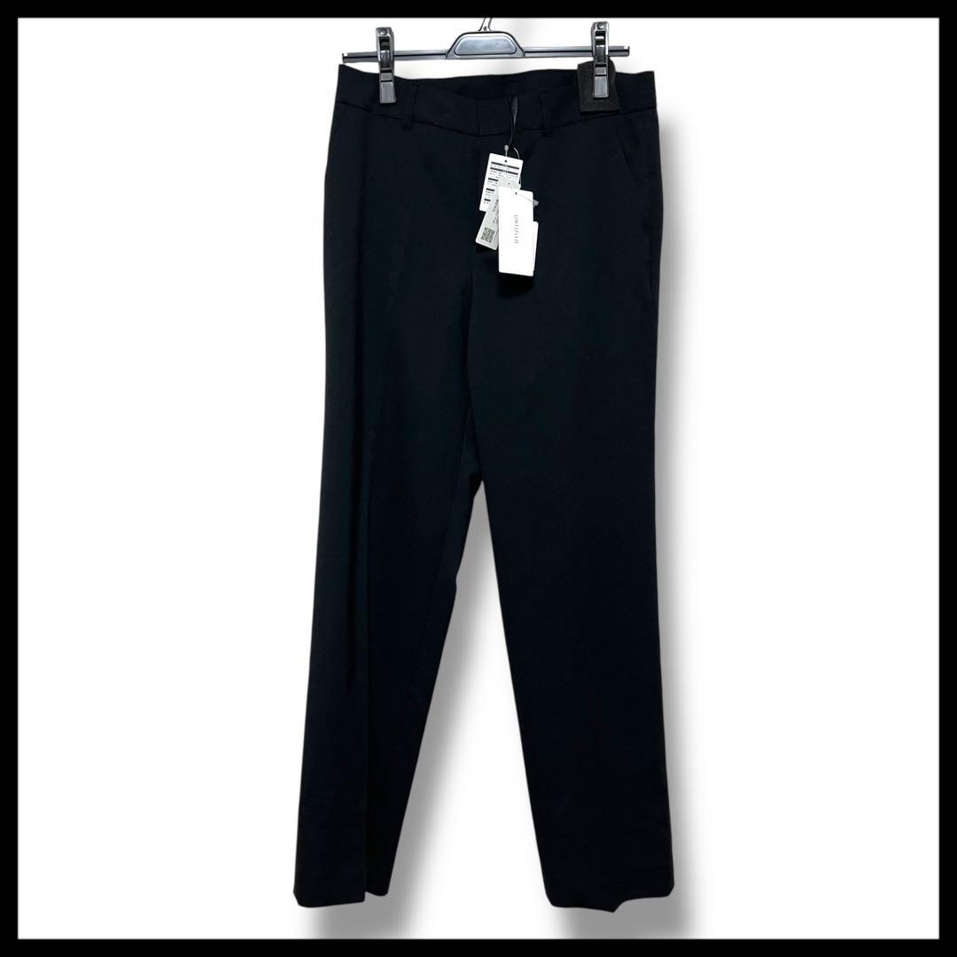 新品タグ付き　アンタイトル　スーツセットアップ 黒 L パンツスカート上下