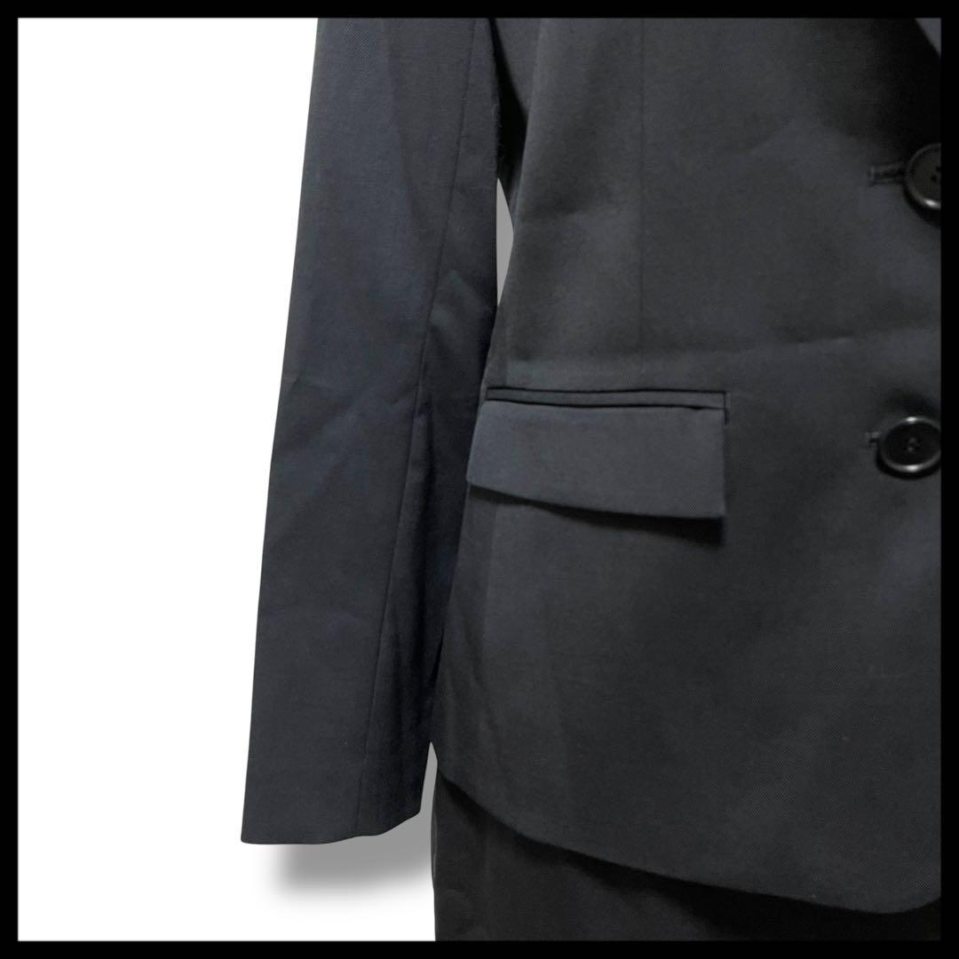 新品タグ付き　アンタイトル　スーツセットアップ 黒 L パンツスカート上下
