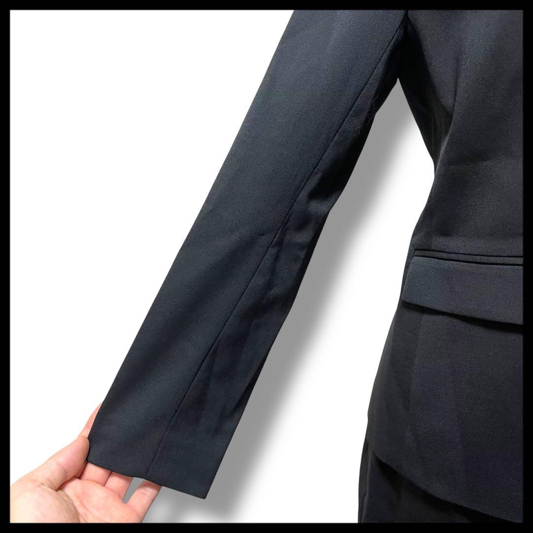 新品タグ付き　アンタイトル　スーツセットアップ 黒 L パンツスカート上下