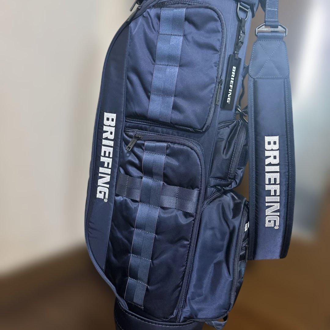 ブリーフィング　キャディバッグ　ネイビー　ユニセックス　極美品