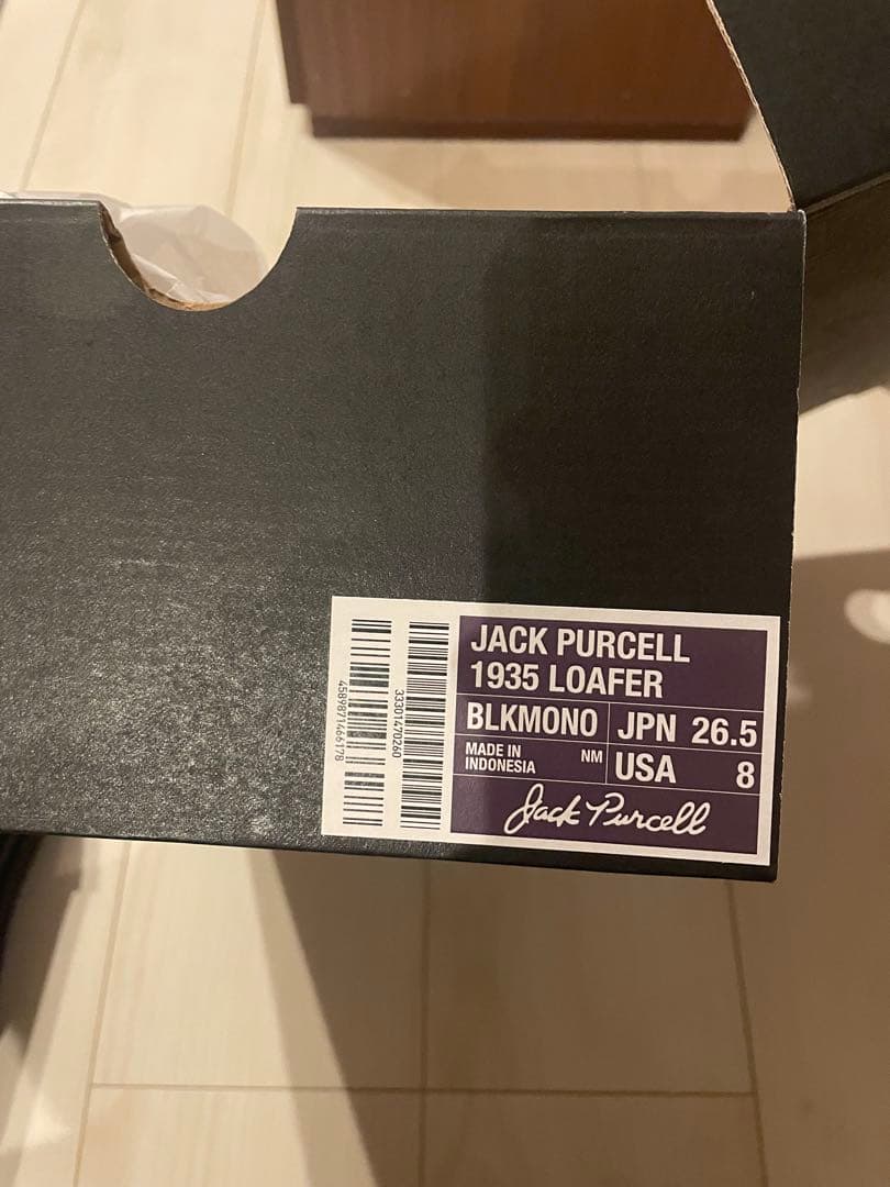 JACK PURCELL 1935 ジャックパーセル　１９３５　ローファー