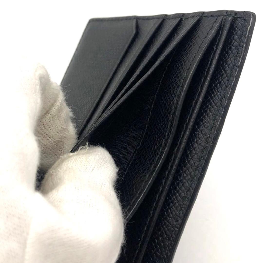 未使用✨バリー レザー 二つ折り財布 ブラック