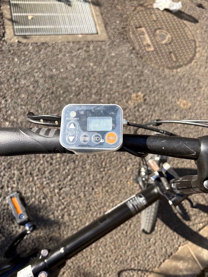 パナソニック電動自転車　オフタイム マットジェットブラック