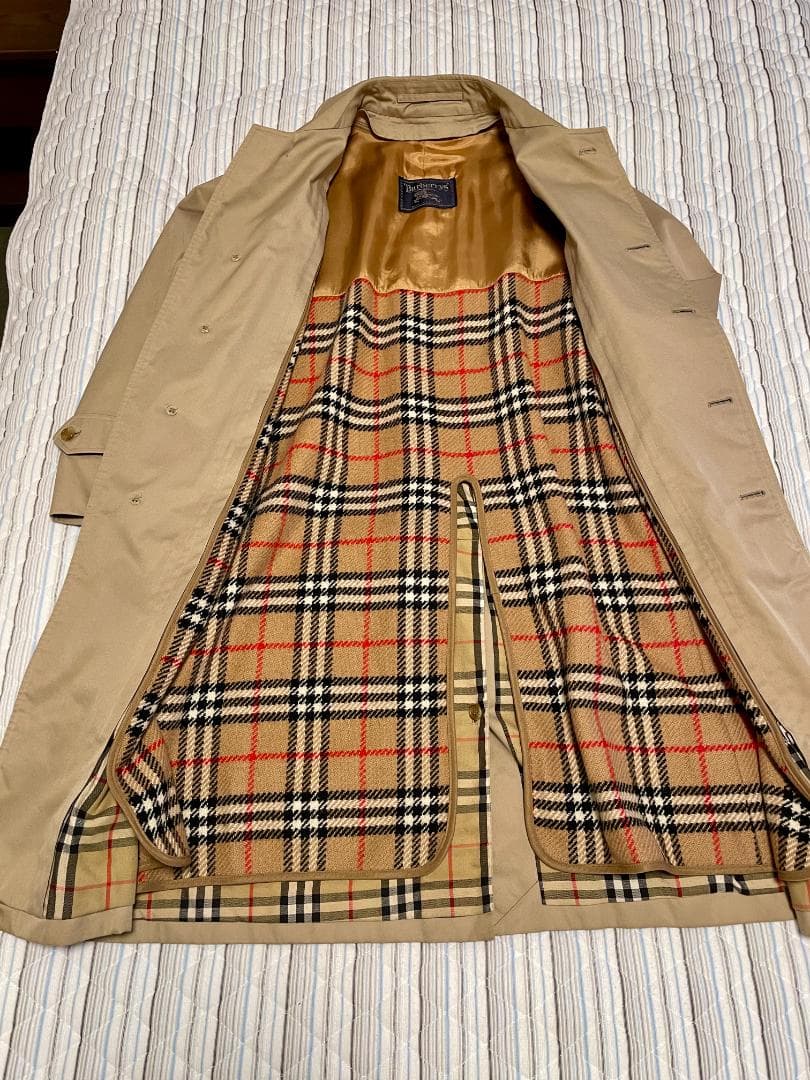 BURBERRY★ノバチェック柄 ライナー★ステンカラーコート