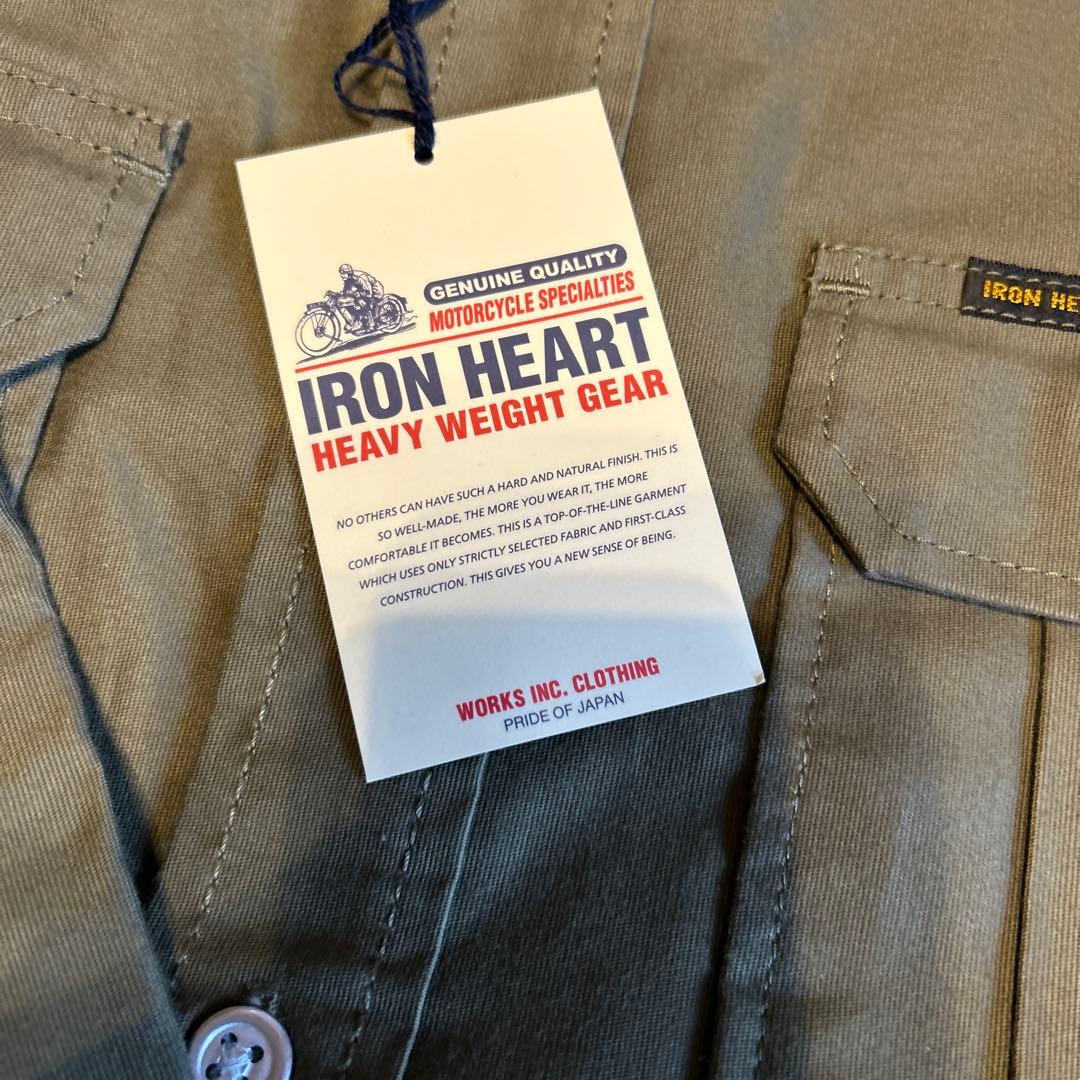 IRON HEART ミリタリーシャツS