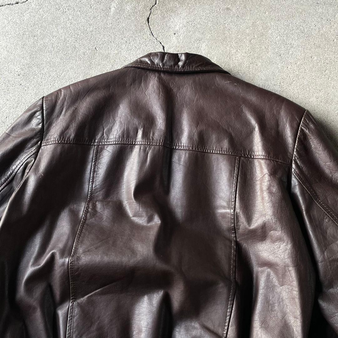 vintage real leather jacket a2 g1 短丈 本革