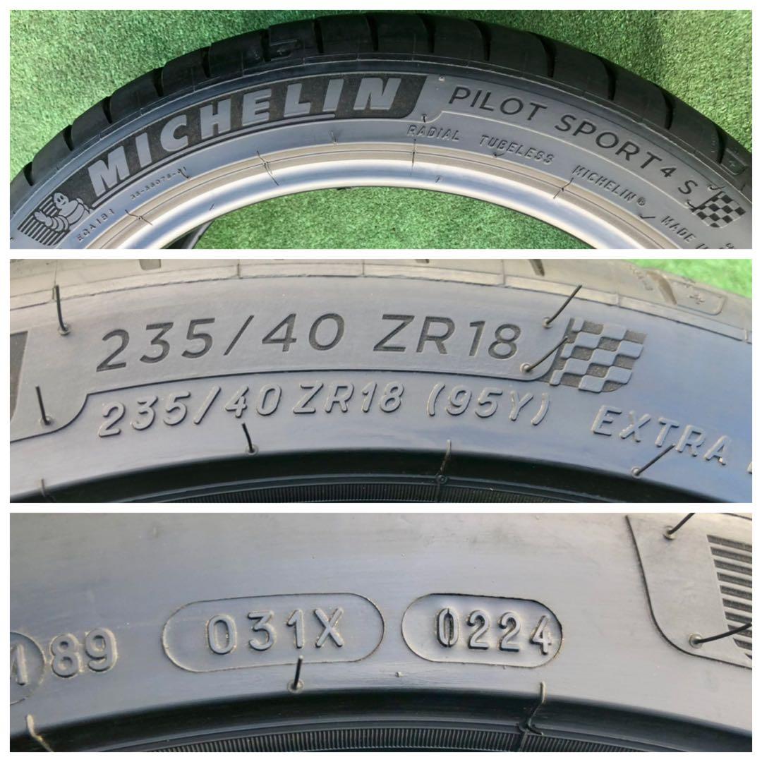 235/40 R18、MICHELIN 4S、2024年