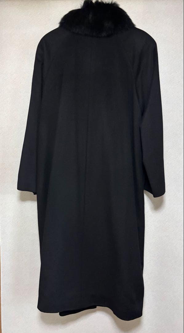 【新品】生地の宝石カシミヤロングコートLサイズ