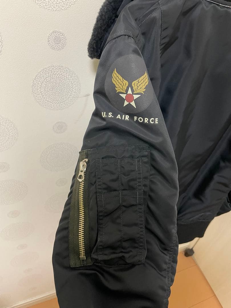 MARKA BLACK LABEL MA-1フライトジャケット　ブラック