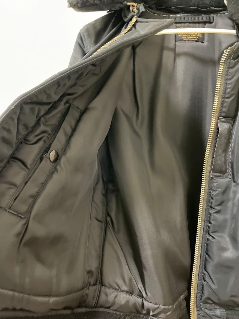 MARKA BLACK LABEL MA-1フライトジャケット　ブラック