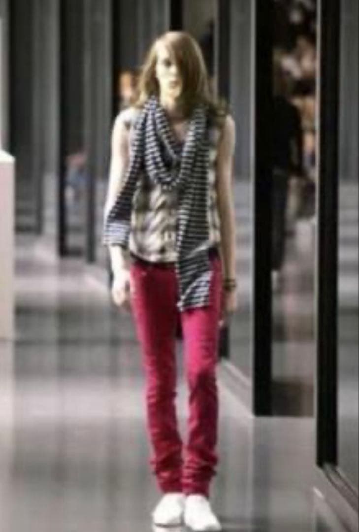 Dior homme 05ss beck期 ボーダー　ストール マフラー　エディ