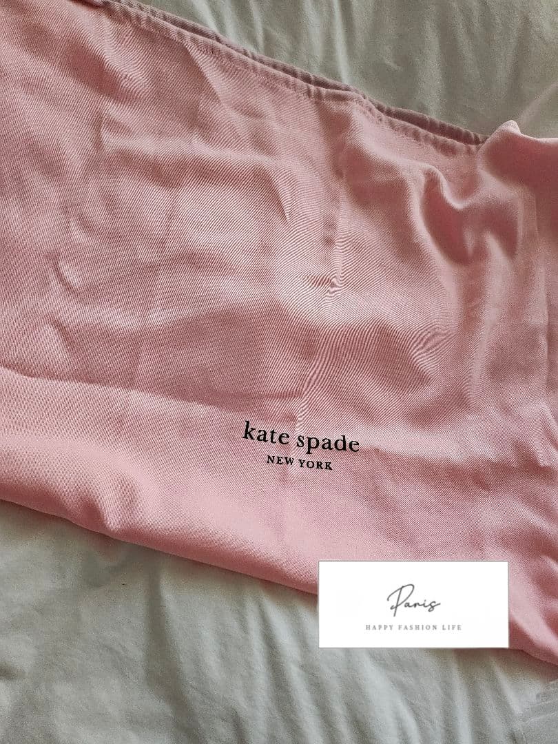 【kate spade】 ハウンドトゥース トートバッグ