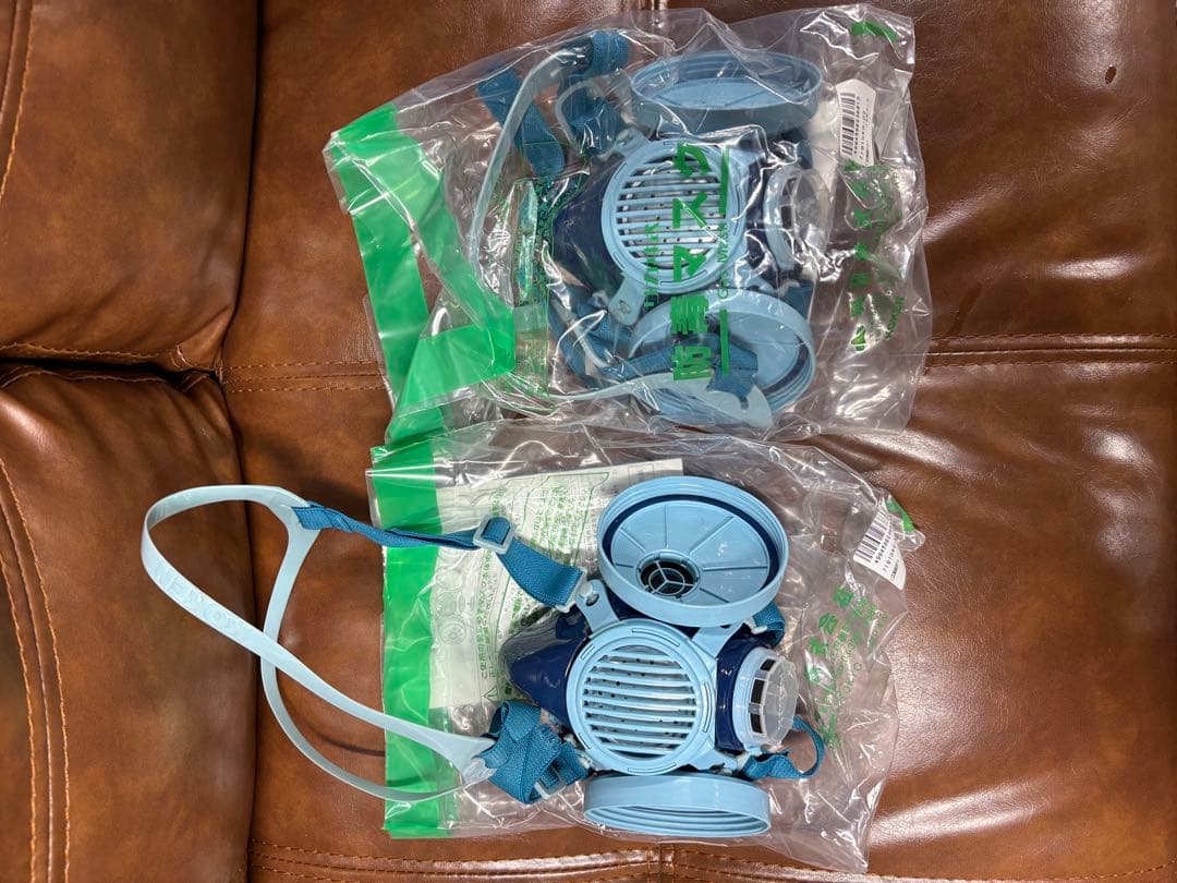 サカヰ式防毒マスク5個セット　7191DKG-02 興研