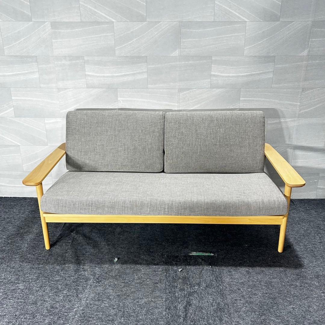 karimoku ソファ 布張り 3人掛け おしゃれ 家具 d5046 カリモク