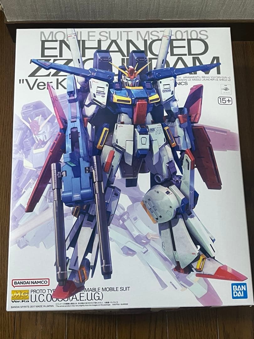 専用　MG ZZガンダム　強化型ZZガンダム