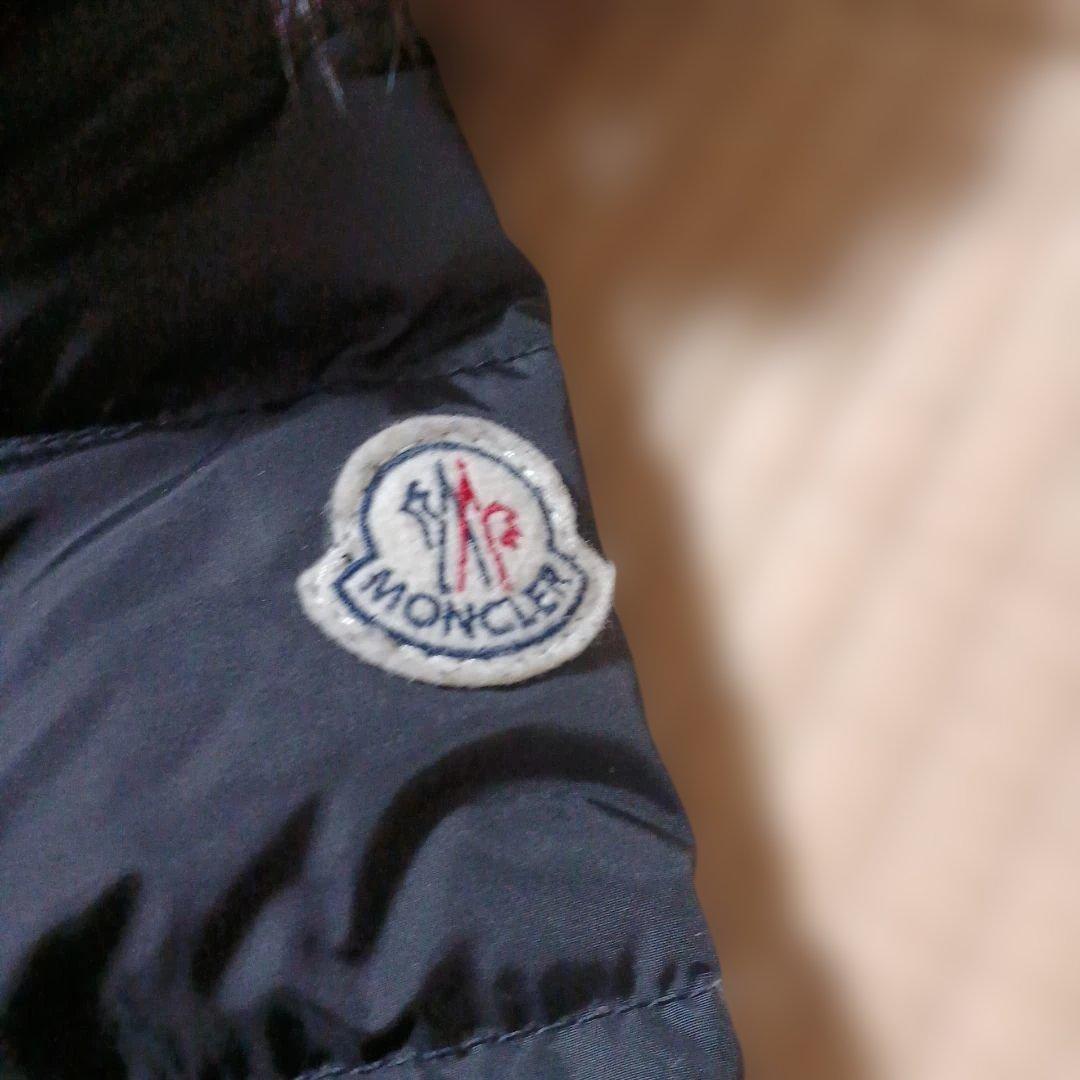 MONCLERブラックロングコートサイズ0(国内正規品)