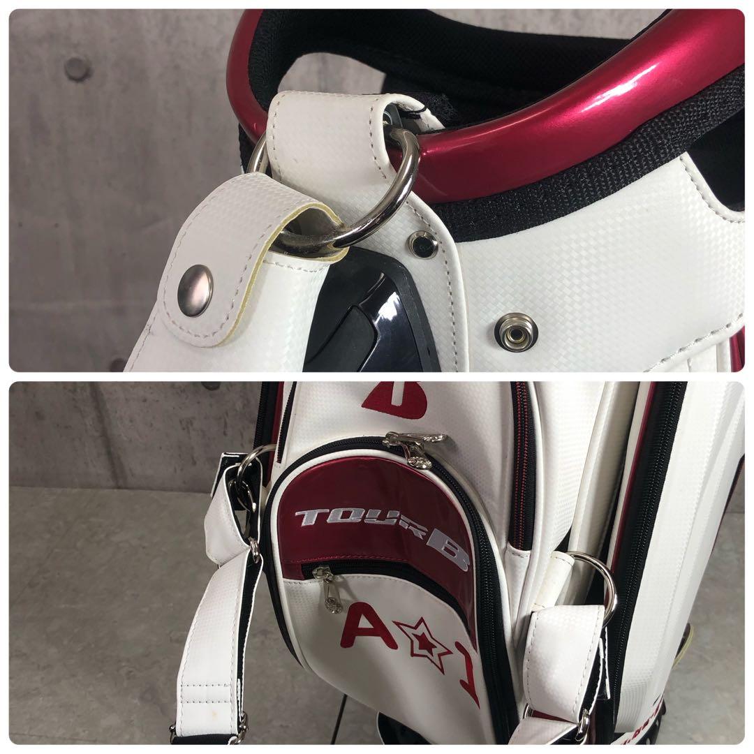 BRIDGESTONE　TOUR B　宮里藍モデル　キャディバッグ　カート式