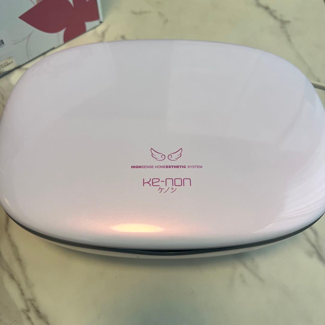 ケノン　Ver.8.7 脱毛器　パールホワイト