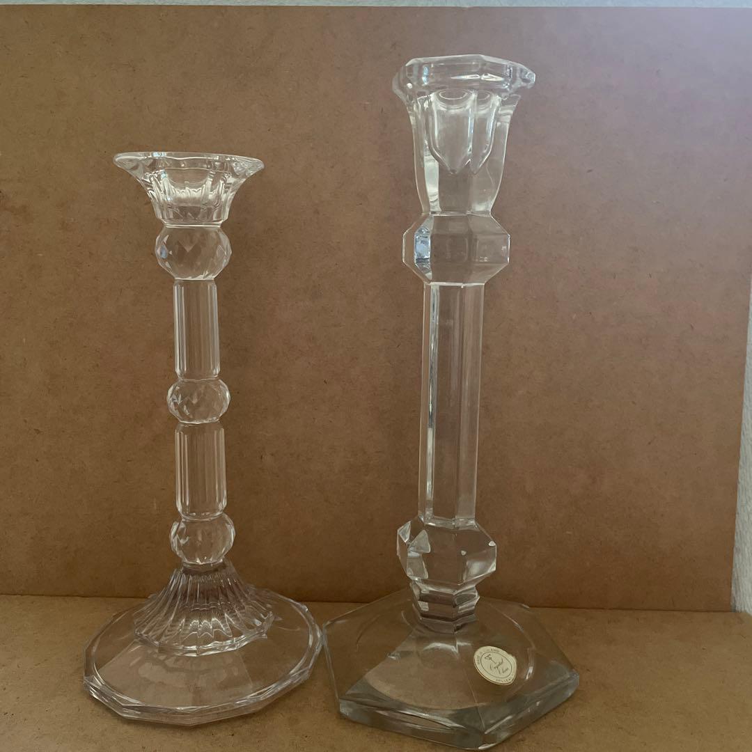 クリスマスセールしました！クリスタルキャンドルスタンド　ポーランド製6脚