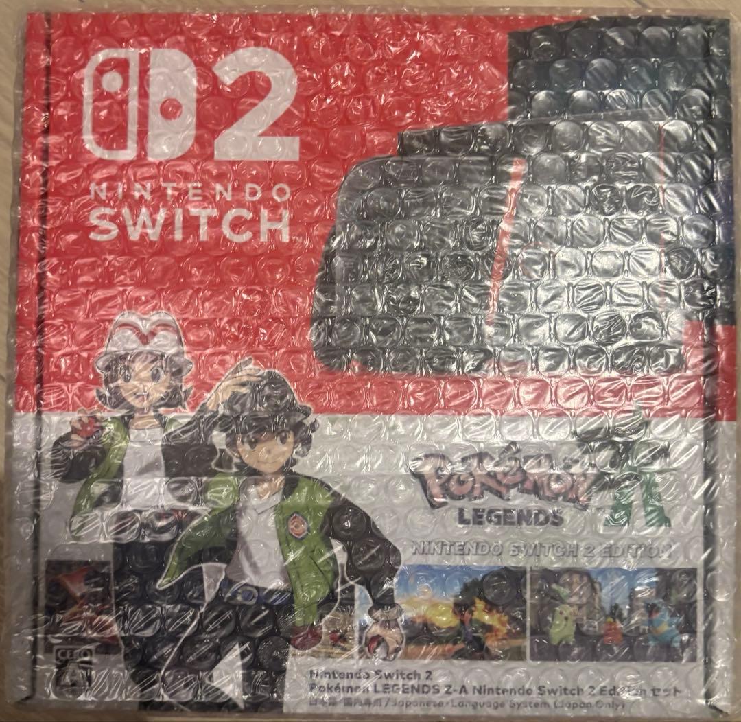 【新品未開封】Nintendo Switch2 ポケモンレジェンズza 同梱版