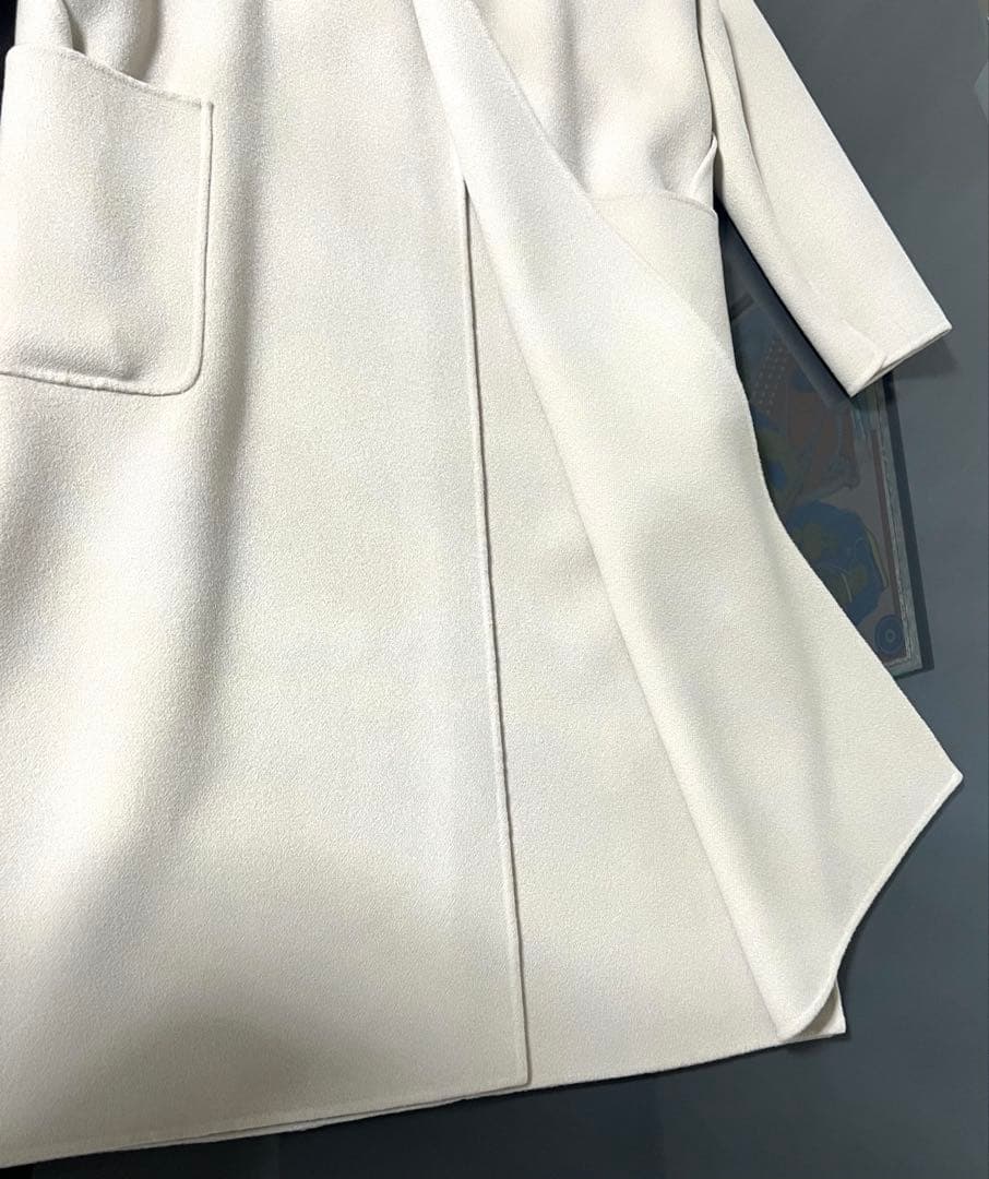 美品⭐︎S MaxMara ホワイト ロングコート
