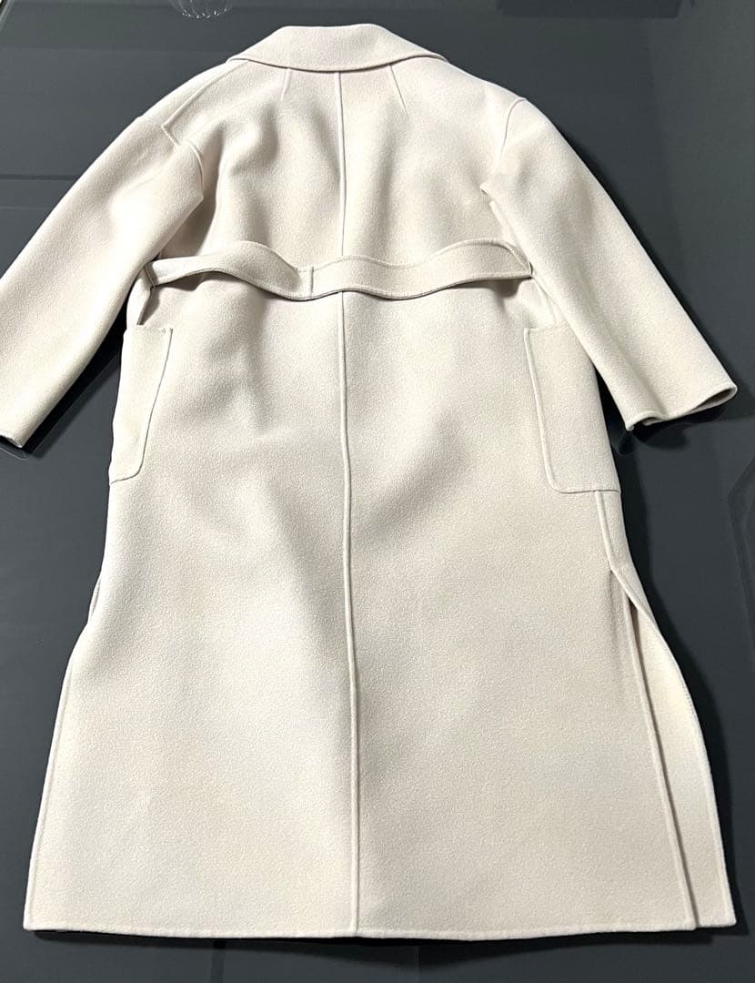 美品⭐︎S MaxMara ホワイト ロングコート
