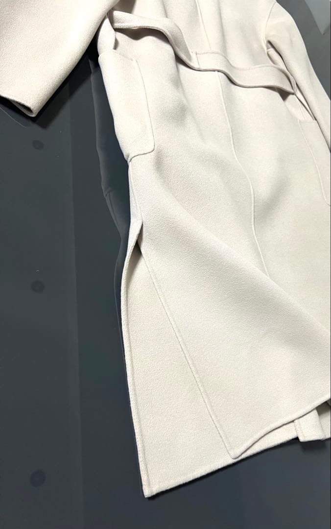 美品⭐︎S MaxMara ホワイト ロングコート