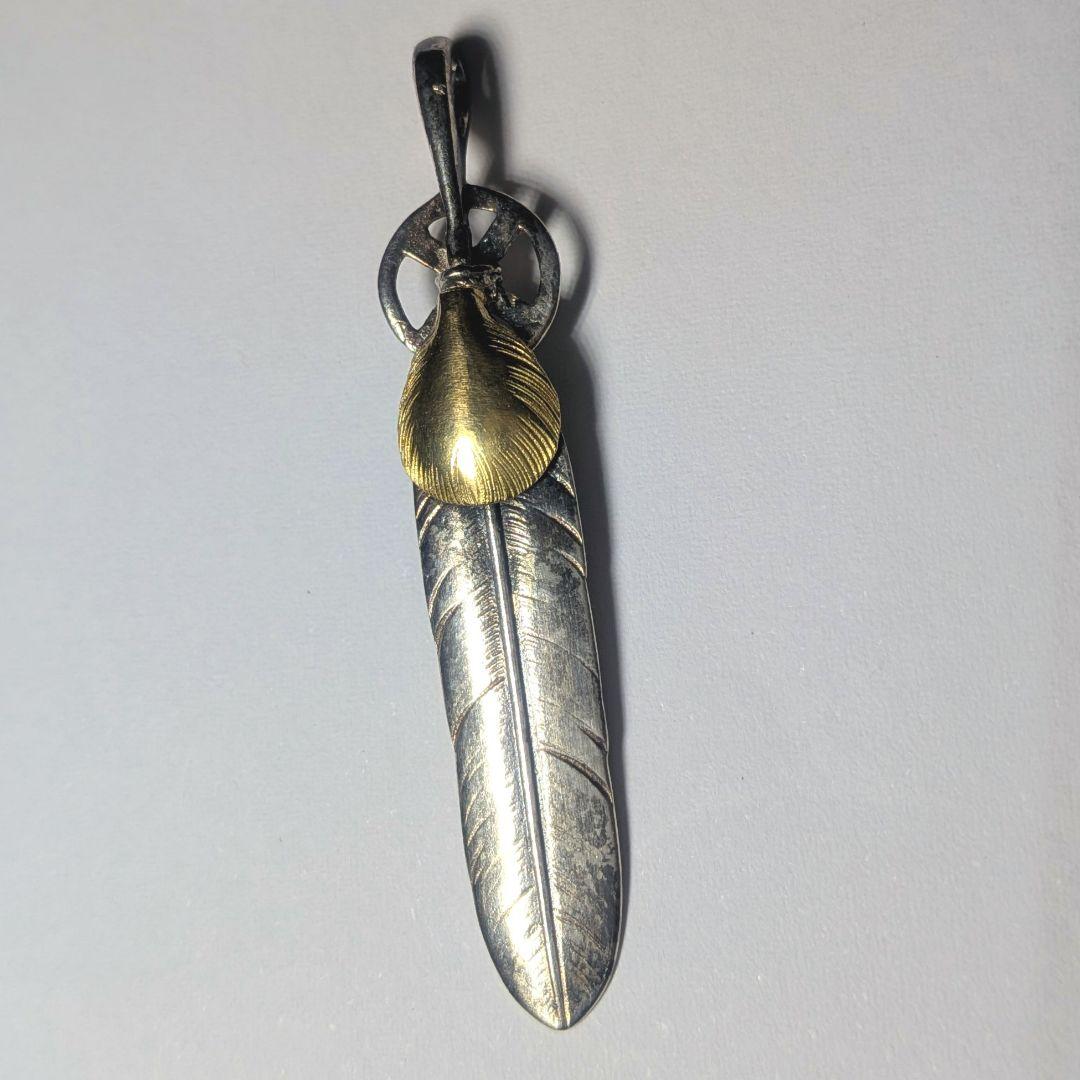 金ハート付ストレートフェザー ハートホイールフェザー 【大】②