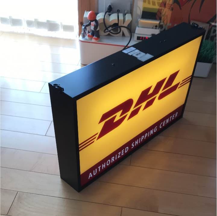 DHL 看板 ネオン サイン　ピーターマックス