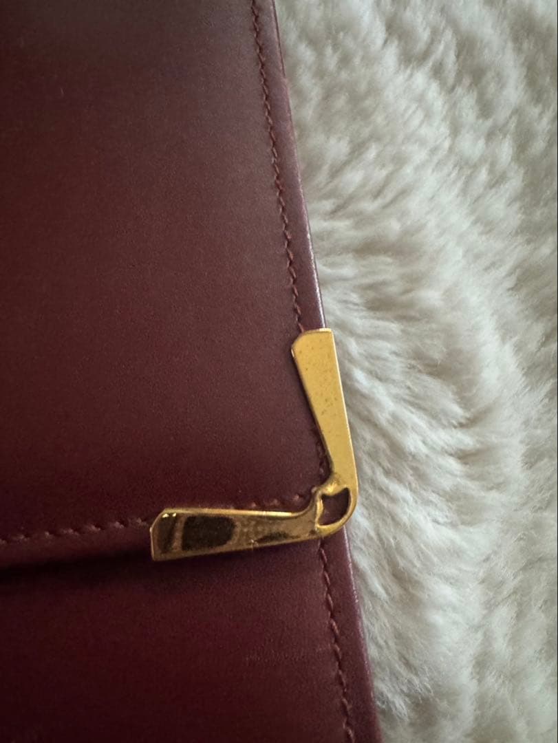 カルティエ　マストライン　ビジネスバッグ　ブリーフケース　Aレザー 書類ケース