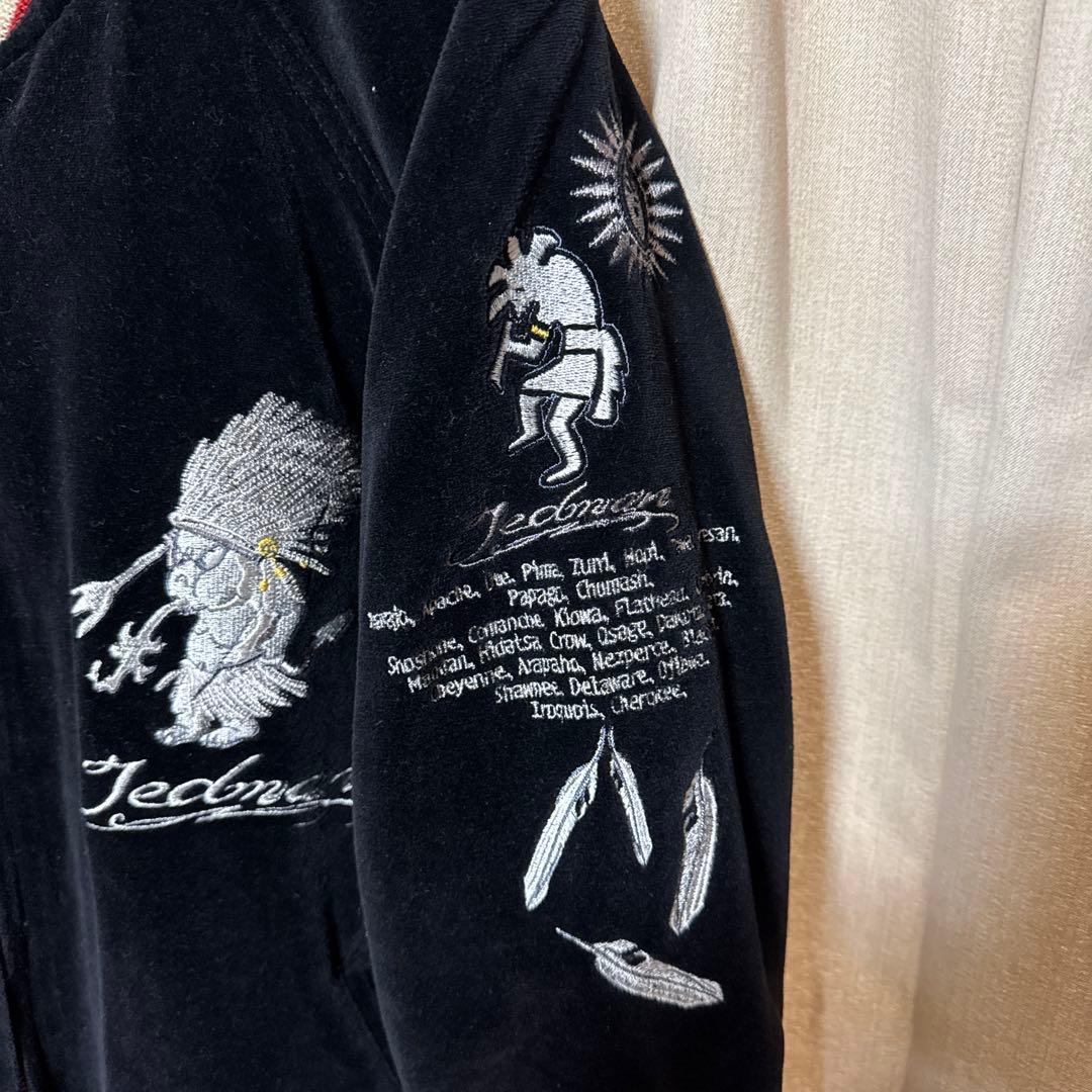 テッドマン スカジャン 限定品 リバーシブル 別珍　　42XL