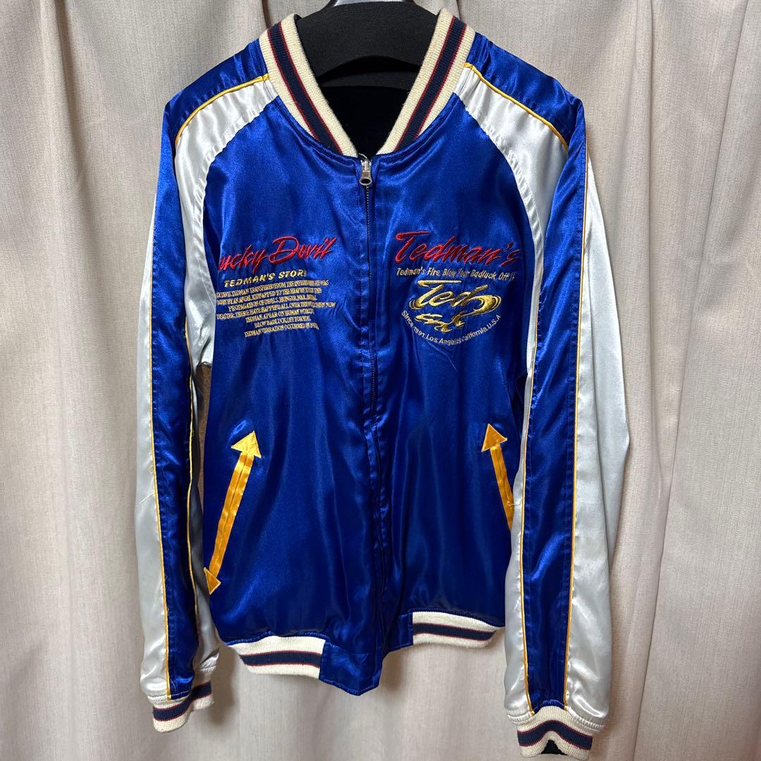 テッドマン スカジャン 限定品 リバーシブル 別珍　　42XL