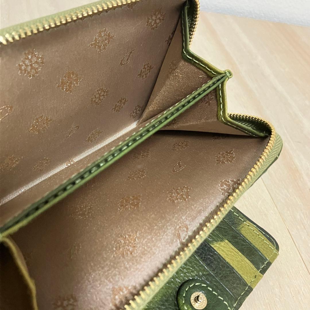 訳あり✨未使用✨Dakota ダコタ ペンネロ 二つ折り財布 グリーン
