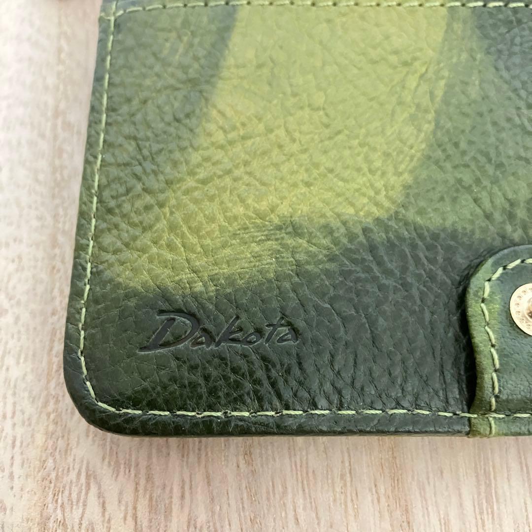 訳あり✨未使用✨Dakota ダコタ ペンネロ 二つ折り財布 グリーン