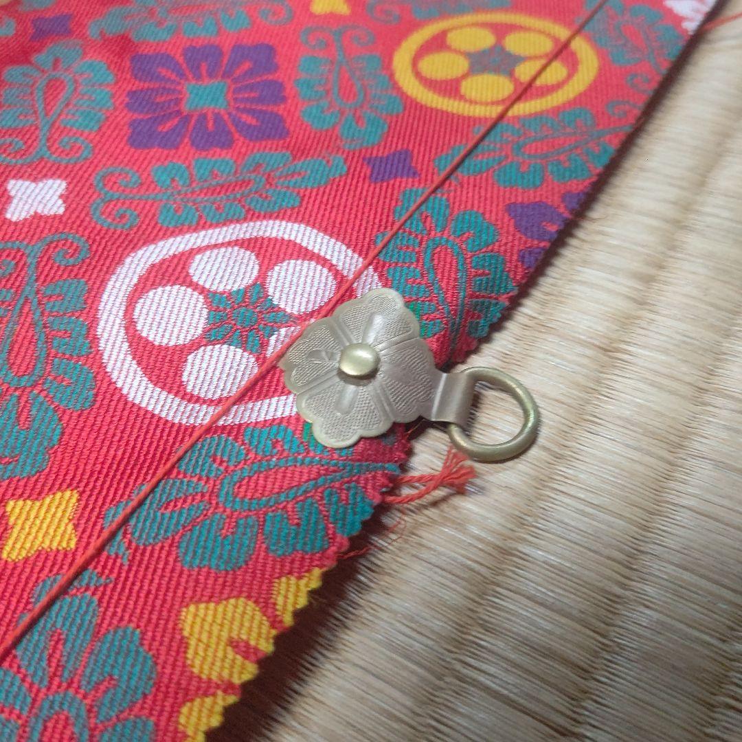 美品 御簾（みす）新倭錦 切房・鉤金具付