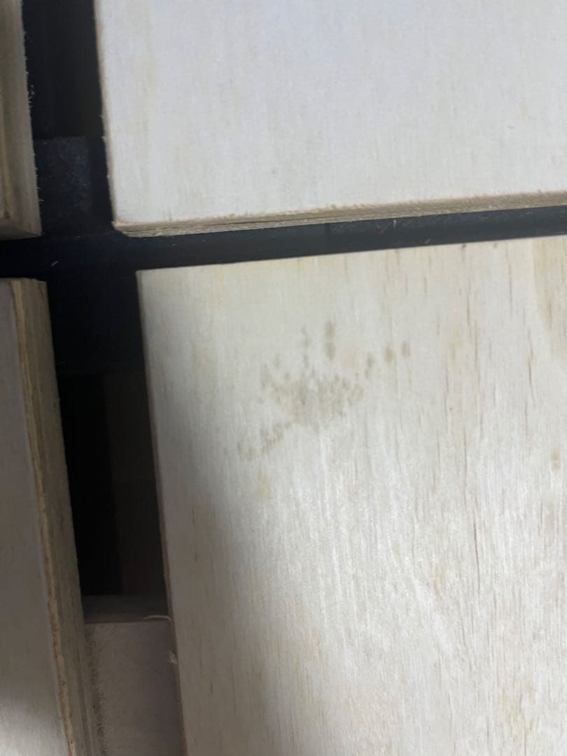 【送料込み】無印良品　木製ベットフレーム　セミダブル（脚付き）