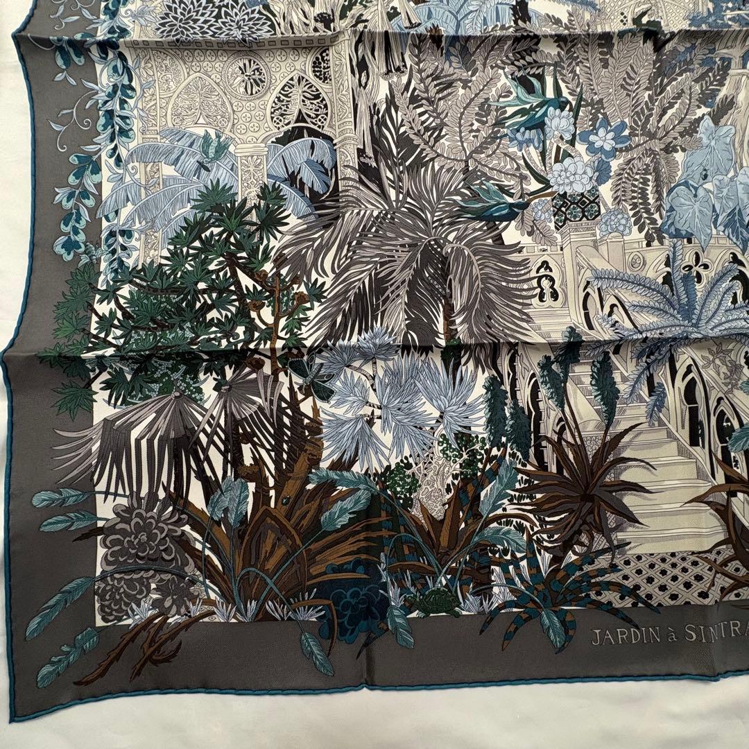 【おのり様】エルメス　カレ90 JARDIN a SINTRA シントラの庭