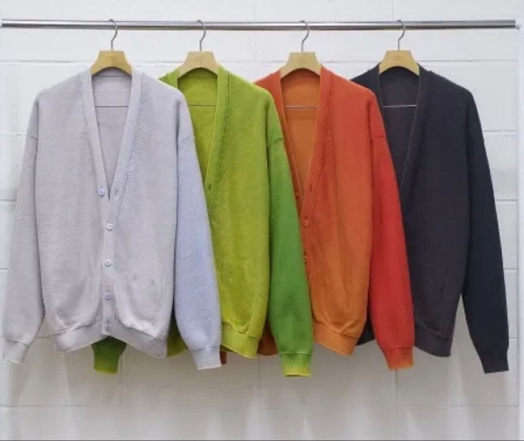 UNUSED Cotton knit アンユーズド カーディガン