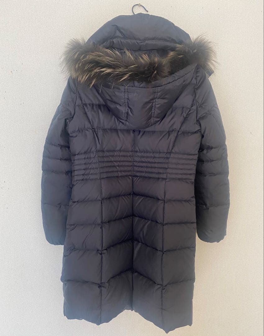 美品✨23区 ダウンコート　ネイビー サイズ38