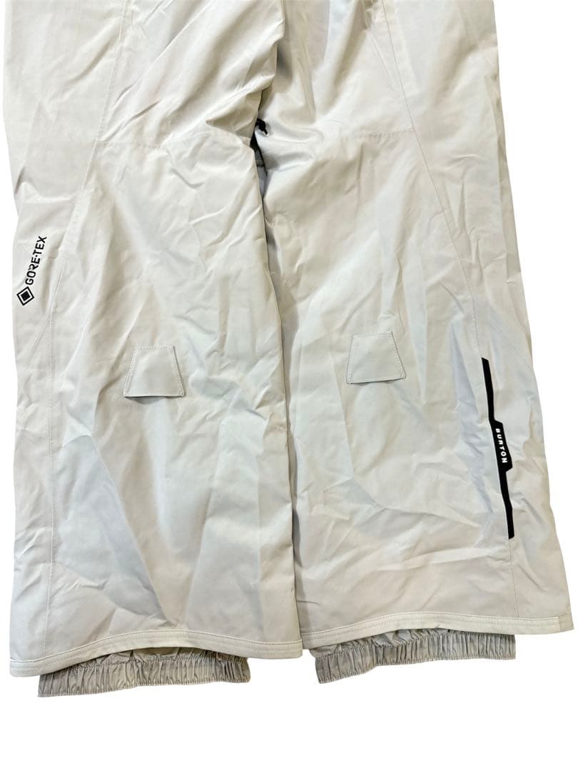 BURTON GORE-TEX スノーボードウェアセット ライトグレー