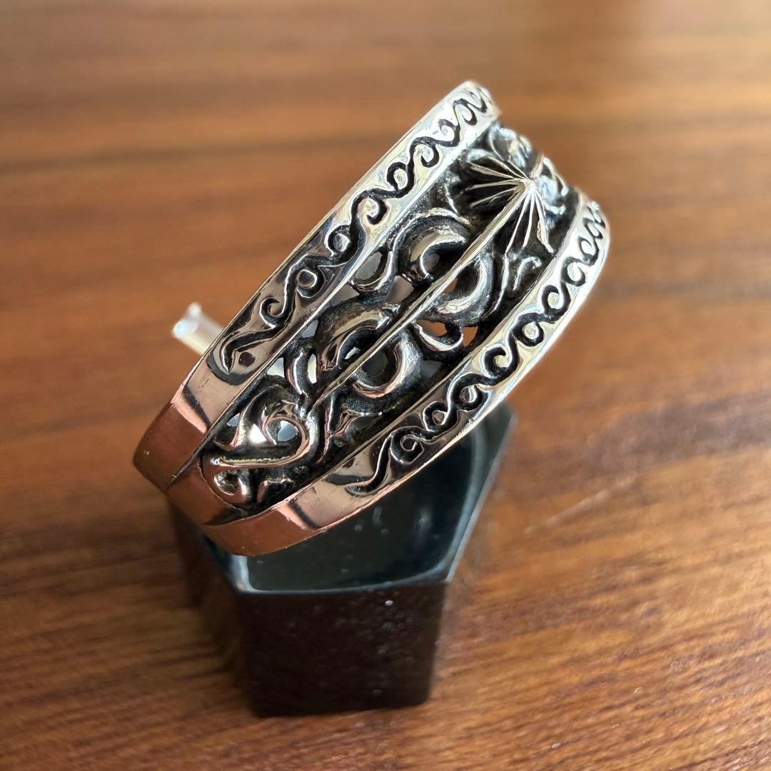 【used】シルバー925製SAAD サンアラベスクリングsilver925