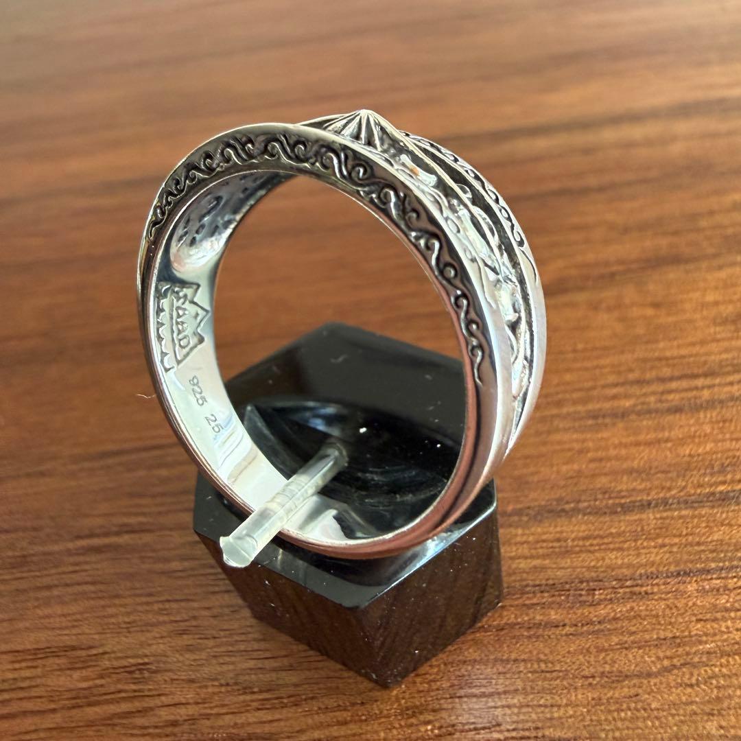 【used】シルバー925製SAAD サンアラベスクリングsilver925