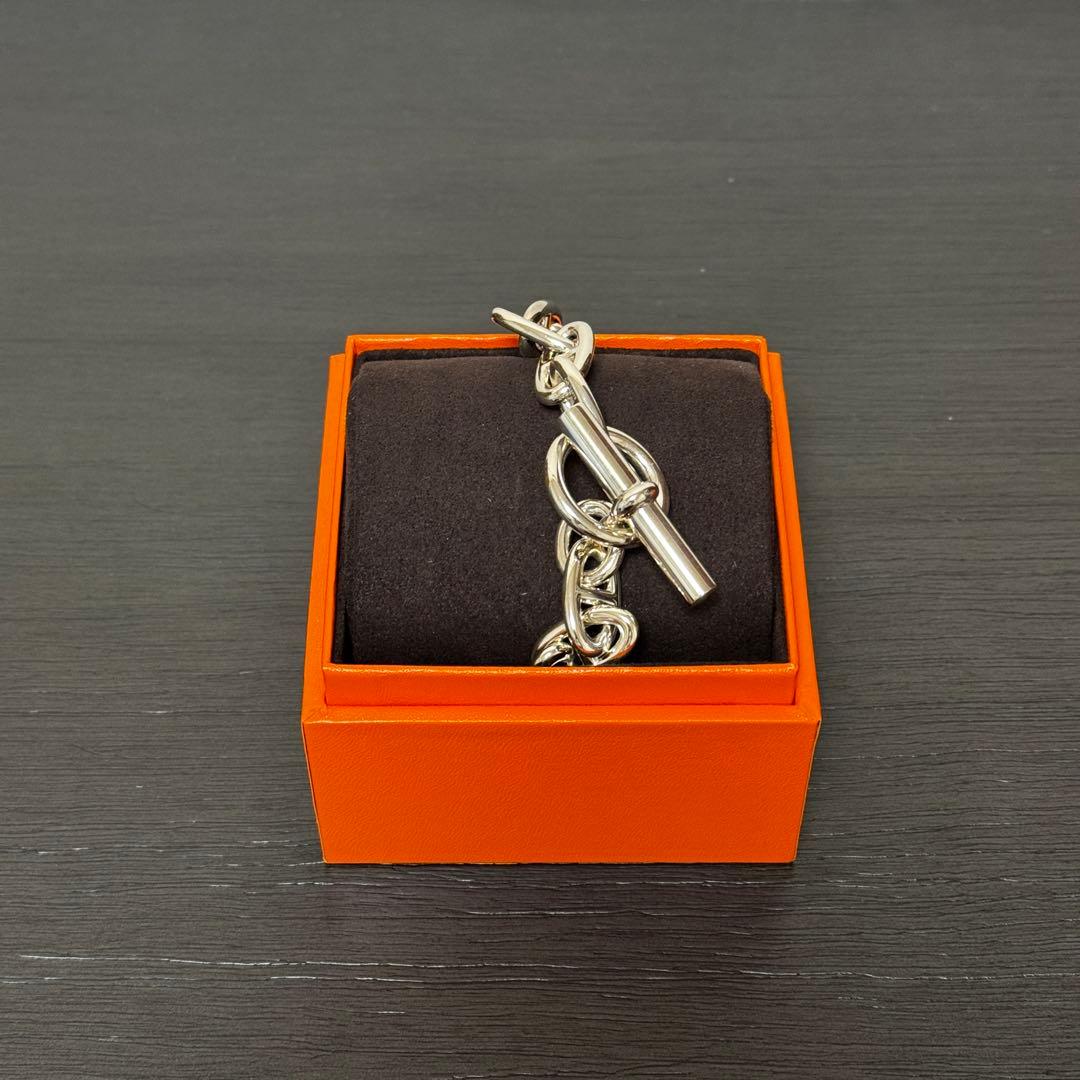 【新品未使用品】希少サイズ HERMES シェーヌダンクル GM 15コマ