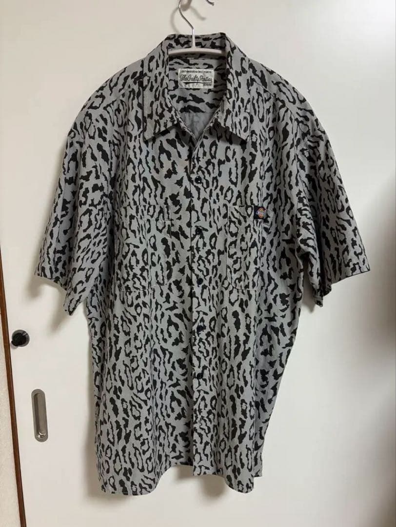 WACKO MARIA ワコマリア　ディッキーズ　ワークシャツ　グレイ　S