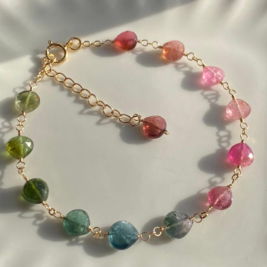 【りん♪です】14kgfブレスレット・ピアス