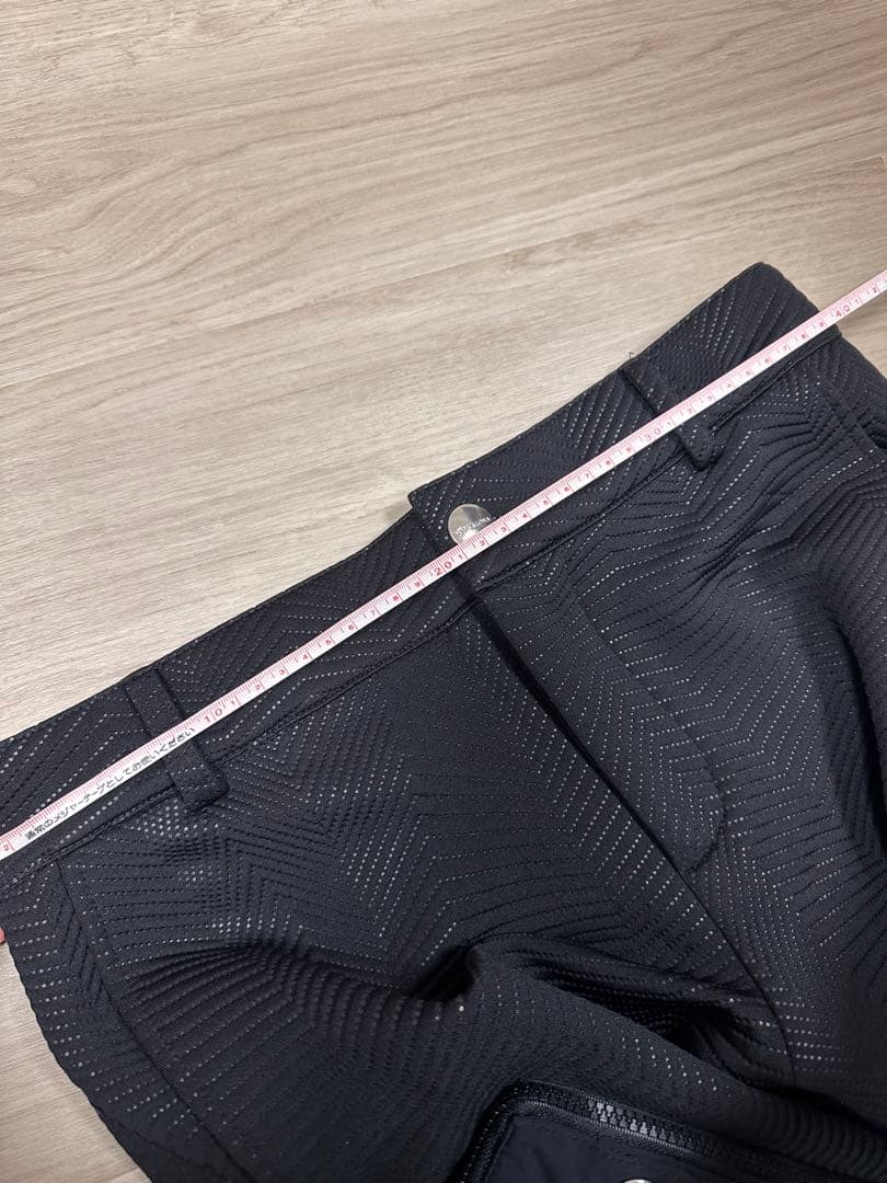 MARK & LONA ブラックパンツ ストレッチ